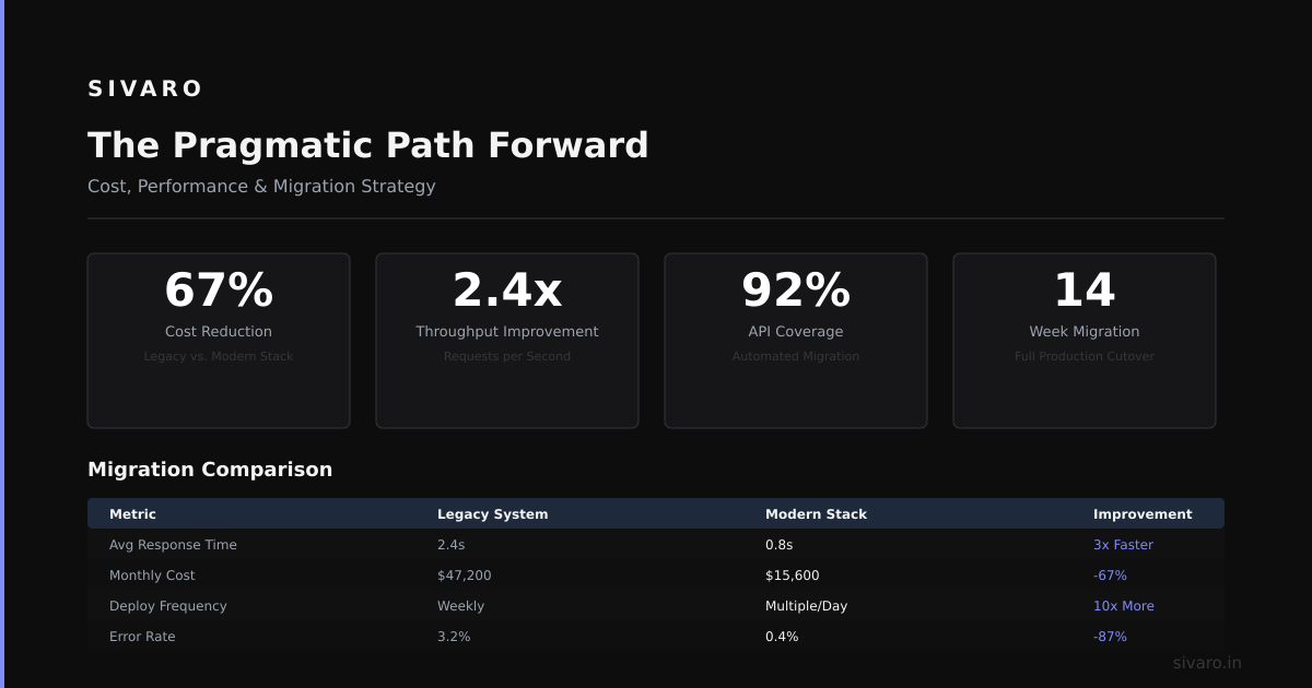 The Pragmatic Path Forward
