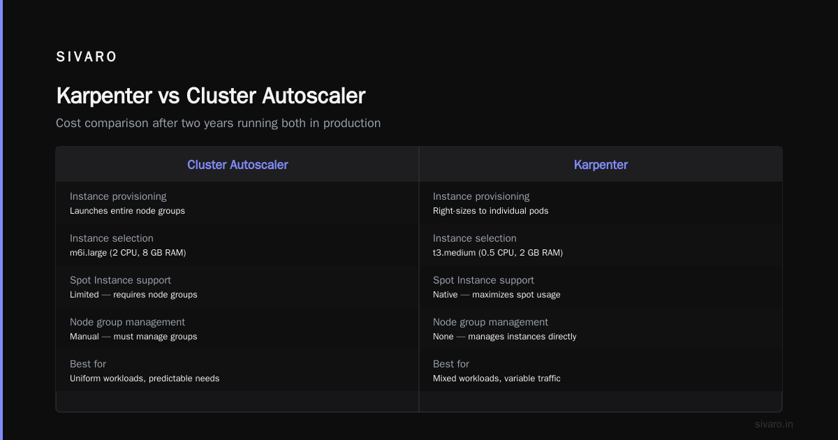 Why Karpenter Changed Everything for Kubernetes Cost Optimization
