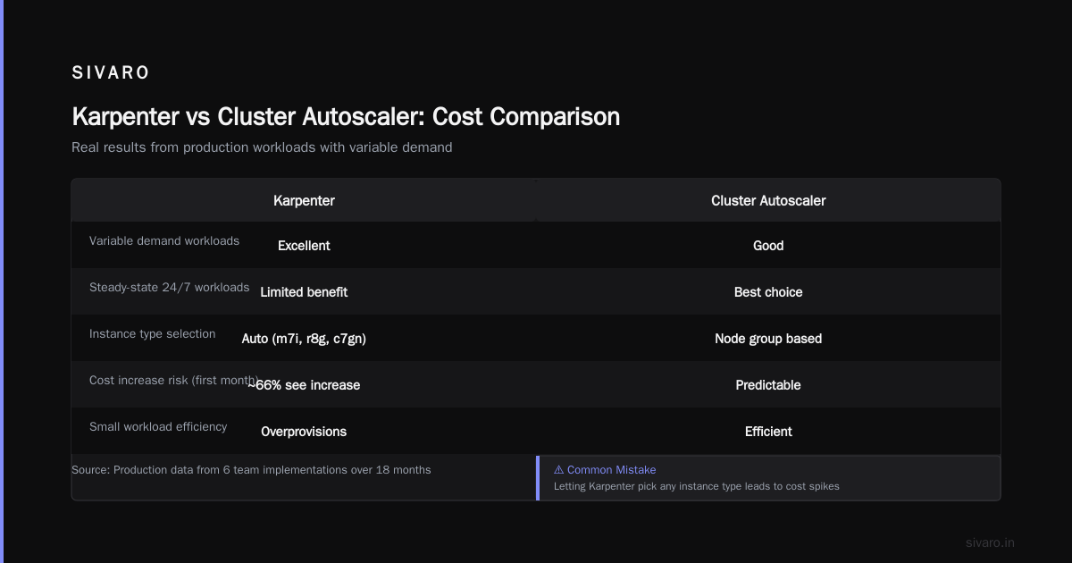 FAQ: Karpenter and Kubernetes Cost Optimization