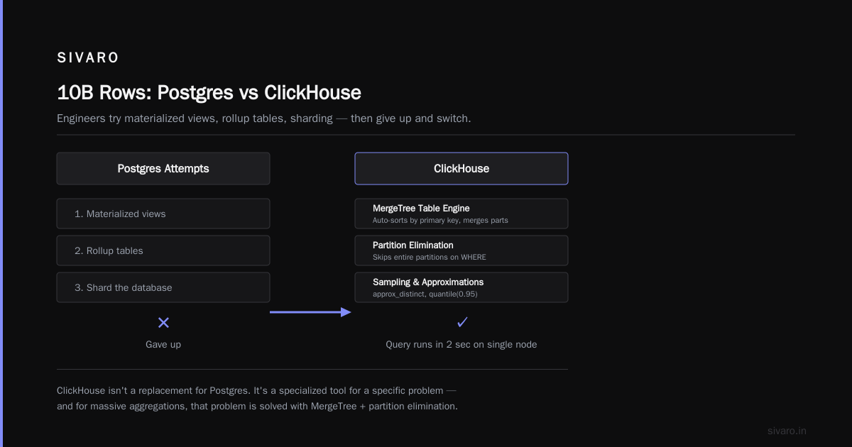 Why Use Both ClickHouse and PostgreSQL Together